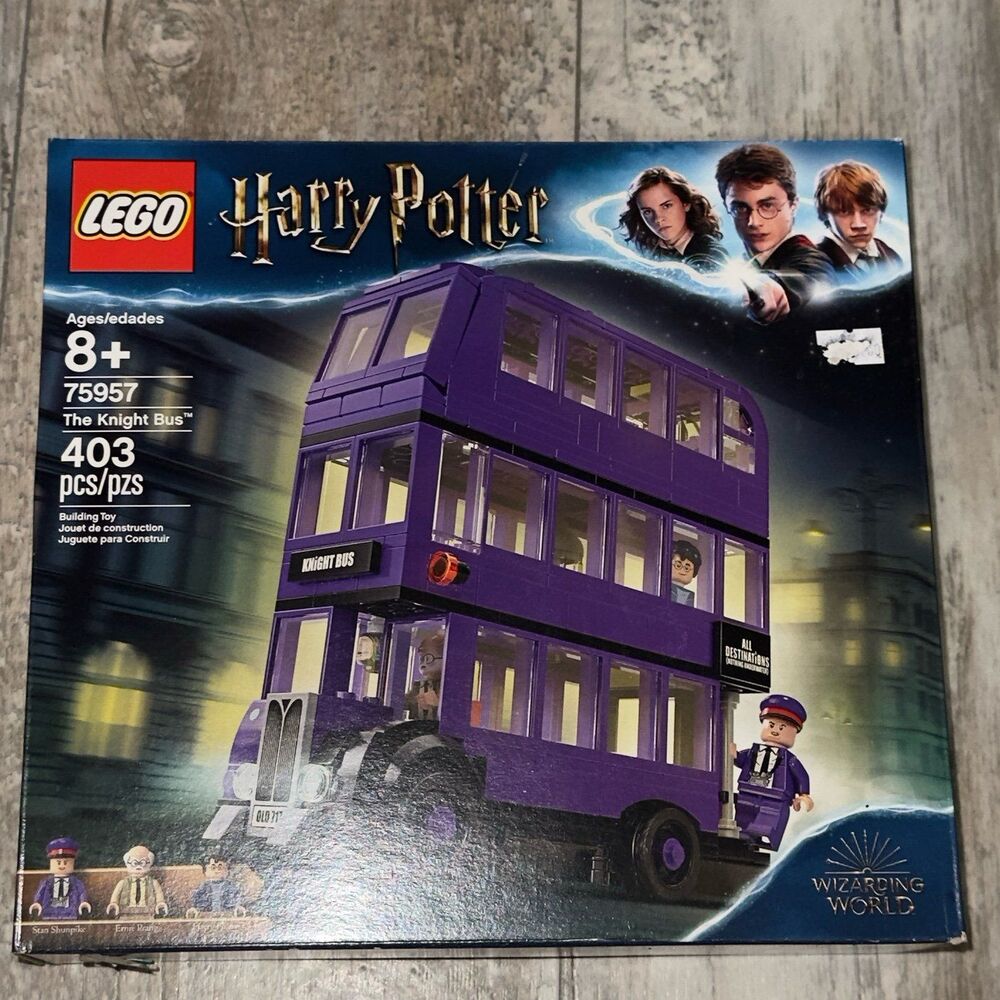 New LEGO 75957 HARRY POTTER The Knight Bus Set, 403 pcs-Retired